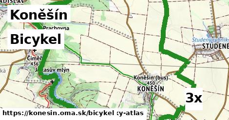 bicykel v Koněšín