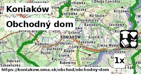 obchodný dom v Koniaków