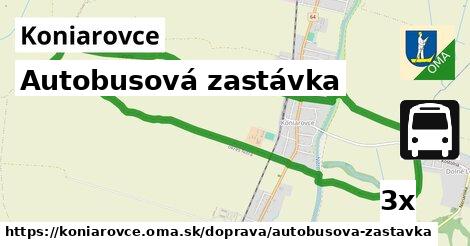 Autobusová zastávka, Koniarovce