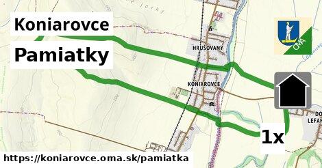 pamiatky v Koniarovce