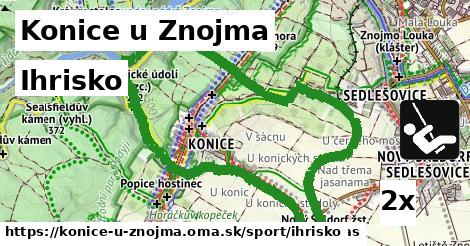 Ihrisko, Konice u Znojma