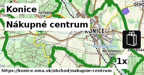 Nákupné centrum, Konice