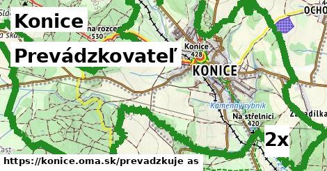 prevádzkovateľ v Konice