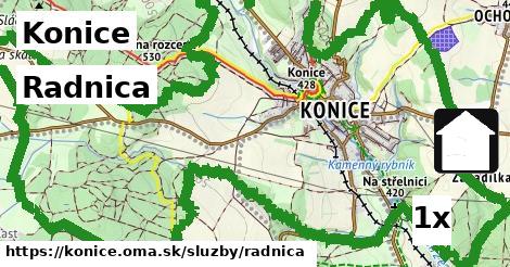 Radnica, Konice