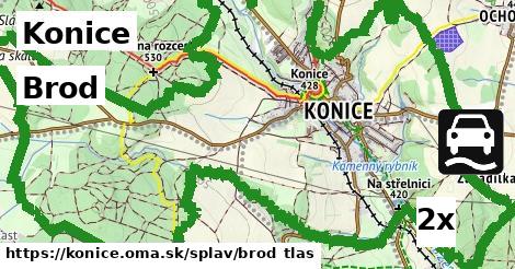 Brod, Konice