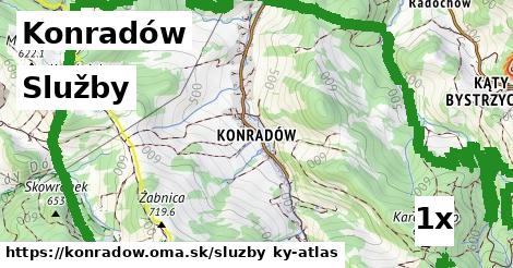 služby v Konradów