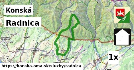 Radnica, Konská
