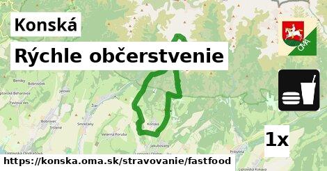 Rýchle občerstvenie, Konská