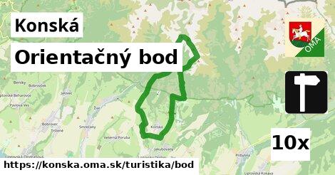 Orientačný bod, Konská