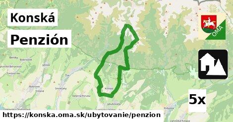 Penzión, Konská