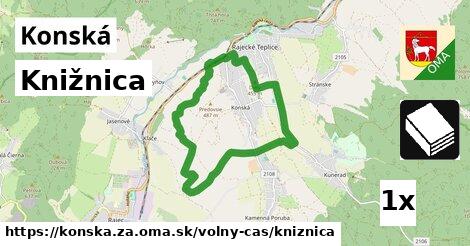 Knižnica, Konská, okres ZA