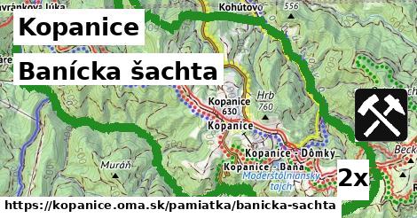 banícka šachta v Kopanice