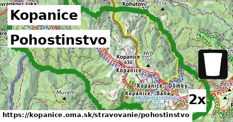 Pohostinstvo, Kopanice