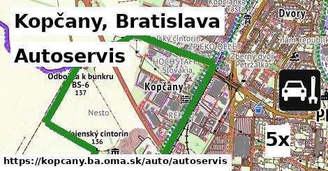 Autoservis, Kopčany, Bratislava