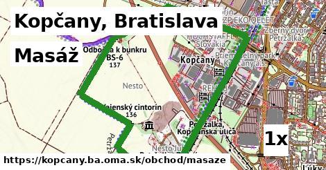 Masáž, Kopčany, Bratislava