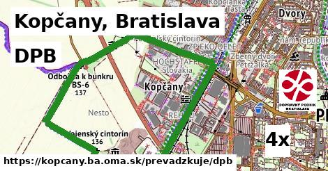 DPB, Kopčany, Bratislava