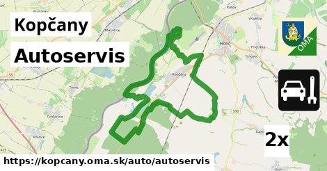 Autoservis, Kopčany