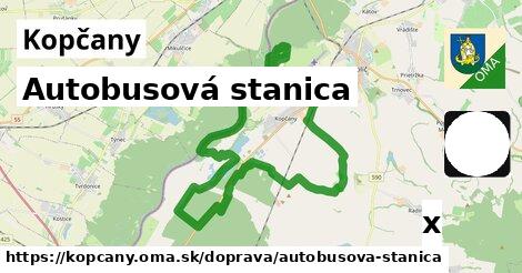 Autobusová stanica, Kopčany