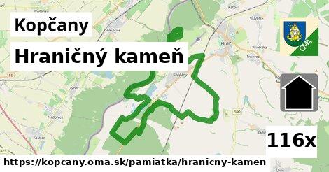 Hraničný kameň, Kopčany