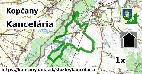 kancelária v Kopčany