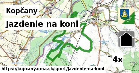 jazdenie na koni v Kopčany