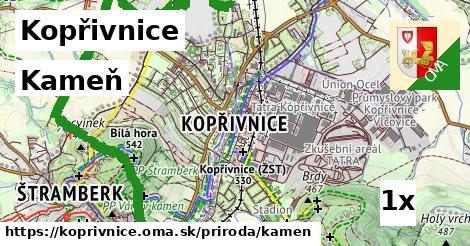 kameň v Kopřivnice