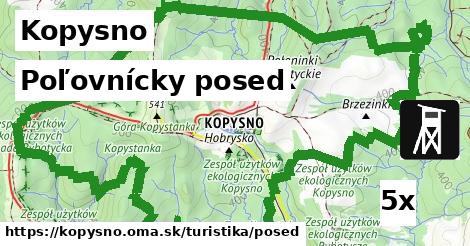 Poľovnícky posed, Kopysno