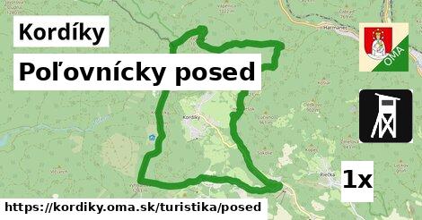 Poľovnícky posed, Kordíky