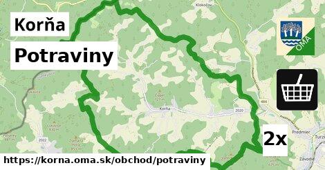 Potraviny, Korňa