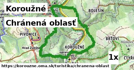 Chránená oblasť, Koroužné