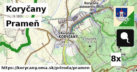 Prameň, Koryčany