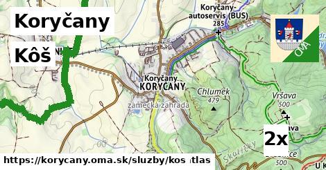 Kôš, Koryčany