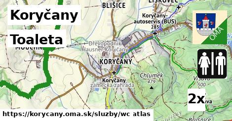 Toaleta, Koryčany