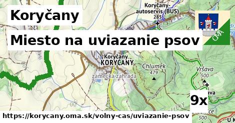 miesto na uviazanie psov v Koryčany