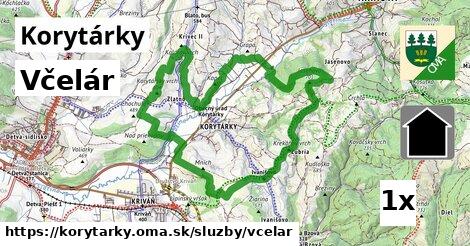 Včelár, Korytárky