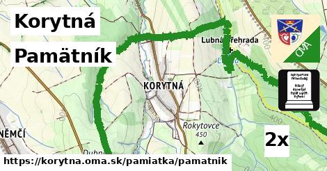 Pamätník, Korytná