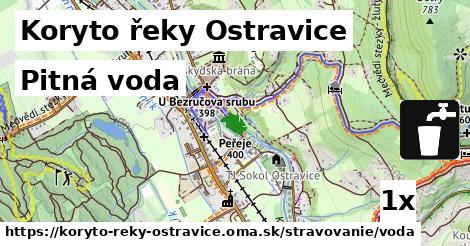 Pitná voda, Koryto řeky Ostravice