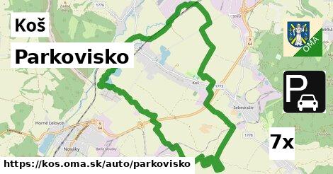 Parkovisko, Koš