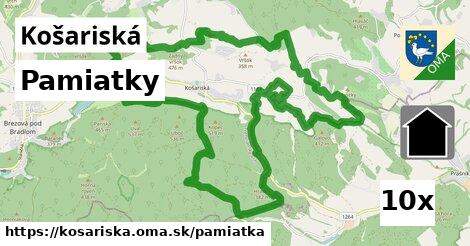 pamiatky v Košariská