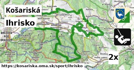 Ihrisko, Košariská