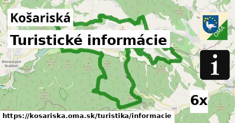 Turistické informácie, Košariská