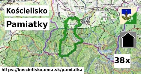 pamiatky v Kościelisko