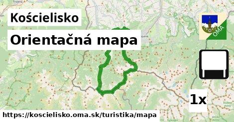 orientačná mapa v Kościelisko