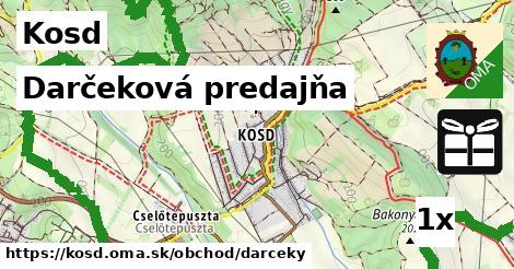 Darčeková predajňa, Kosd