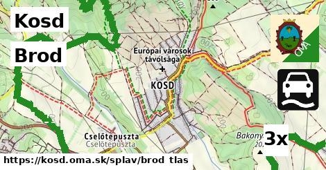 Brod, Kosd