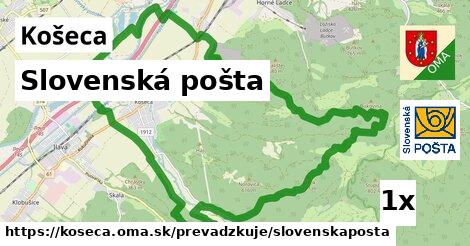 Slovenská pošta, Košeca