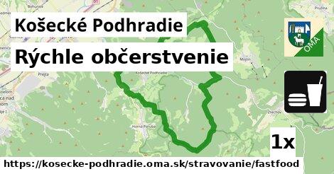 Všetky body v Košecké Podhradie