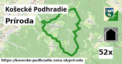 príroda v Košecké Podhradie