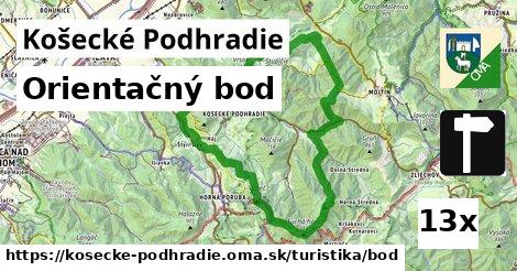 Orientačný bod, Košecké Podhradie