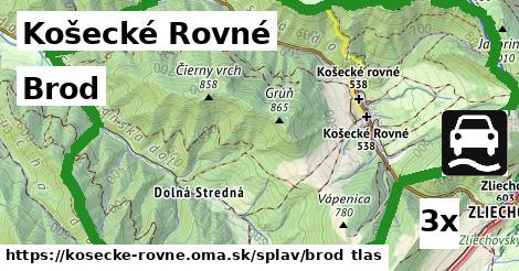 Brod, Košecké Rovné